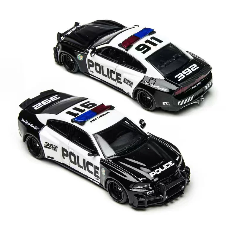 TimeMicro X PSC DESIGN 1:64 ”Charger "Brawler" LSPD