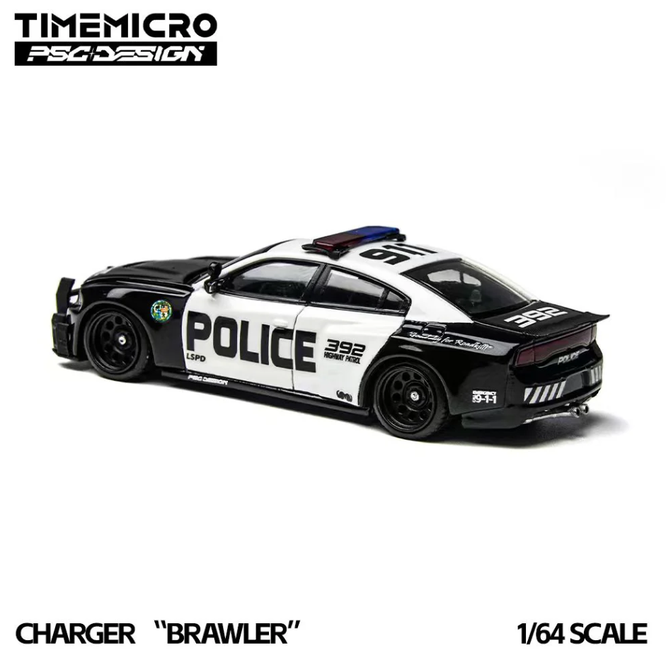 TimeMicro X PSC DESIGN 1:64 ”Charger "Brawler" LSPD
