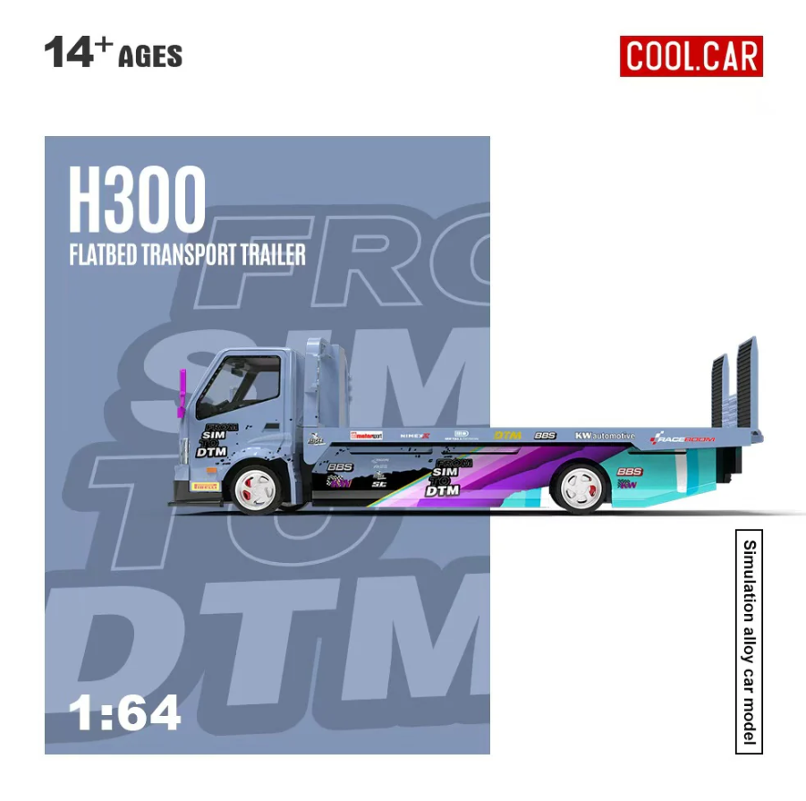 Cool Car 1:64 Hino H300 'DTM Livery'