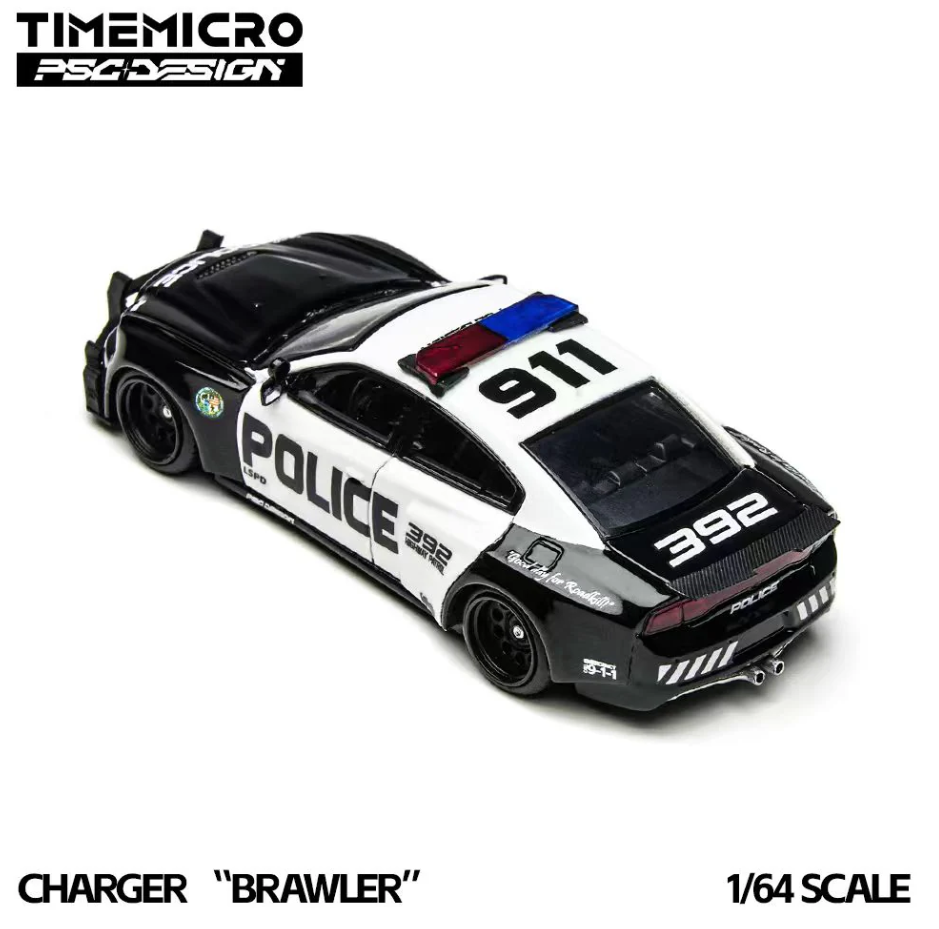 TimeMicro X PSC DESIGN 1:64 ”Charger "Brawler" LSPD