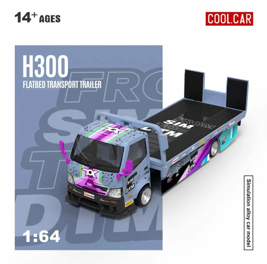 Cool Car 1:64 Hino H300 'DTM Livery'