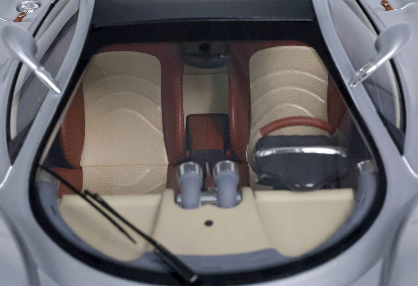 PREORDER BBR 1:18 Pagani ZONDA C12 001 1999 Silver 20th anniversary restoration