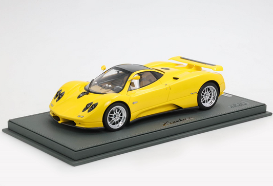 PREORDER BBR 1:18 Pagani Zonda C12 (Yellow)