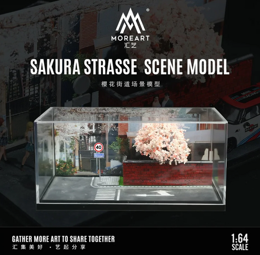 Moreart 1:64 Sakura Strasse Scene Model