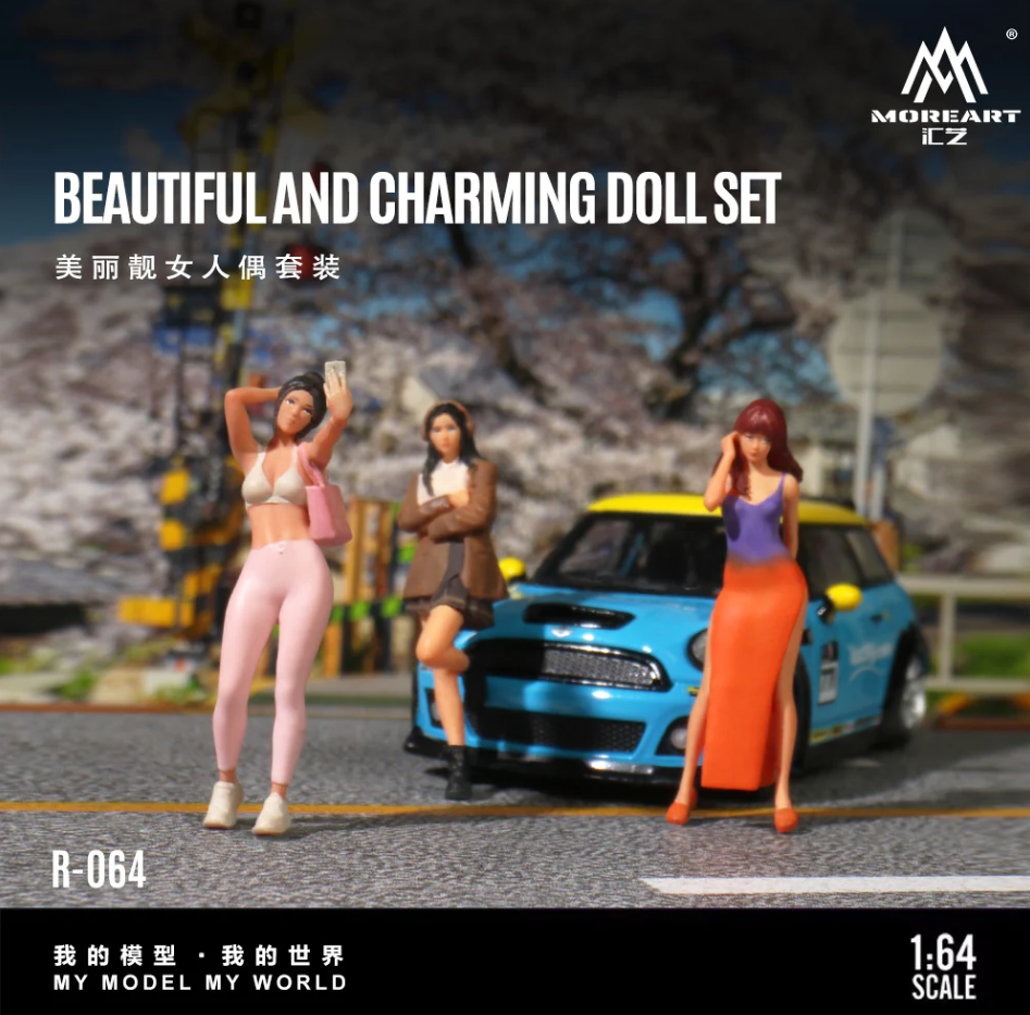MoreArt 1:64 Beautiful and Charming Doll Set
