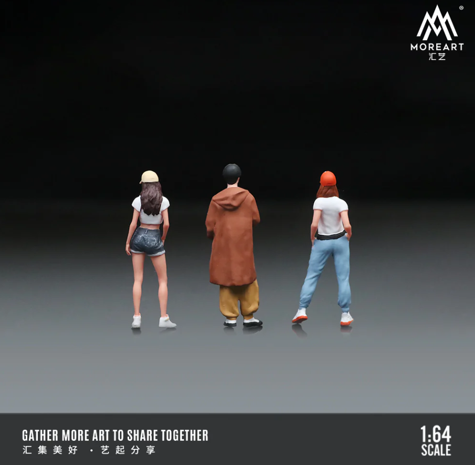 Moreart 1:64 Travel Photography Doll Set