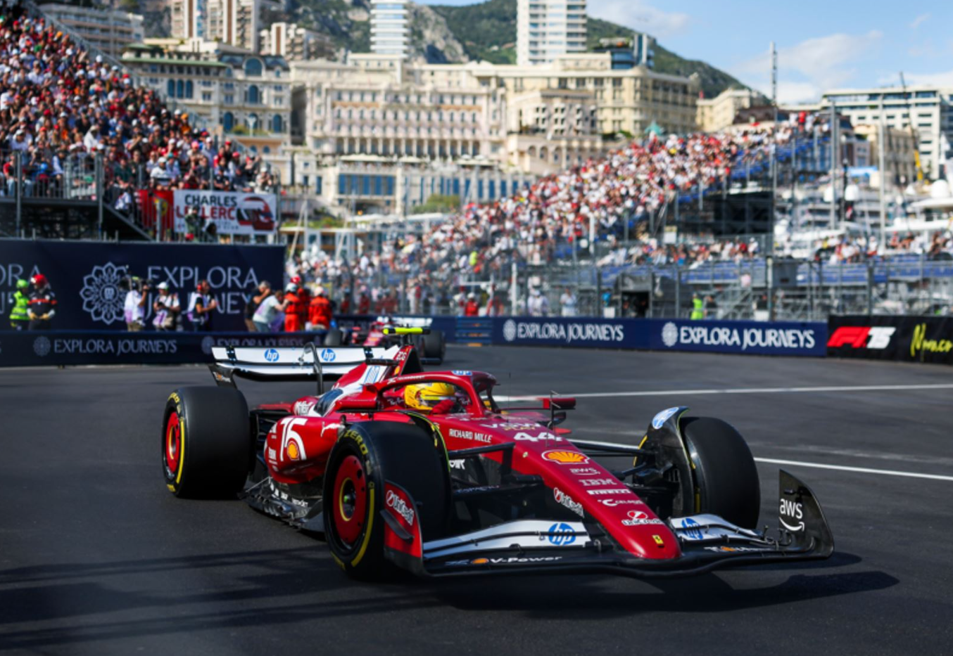 PREORDER BBR 1:12 Ferrari SF25 Monaco livery - Hamilton