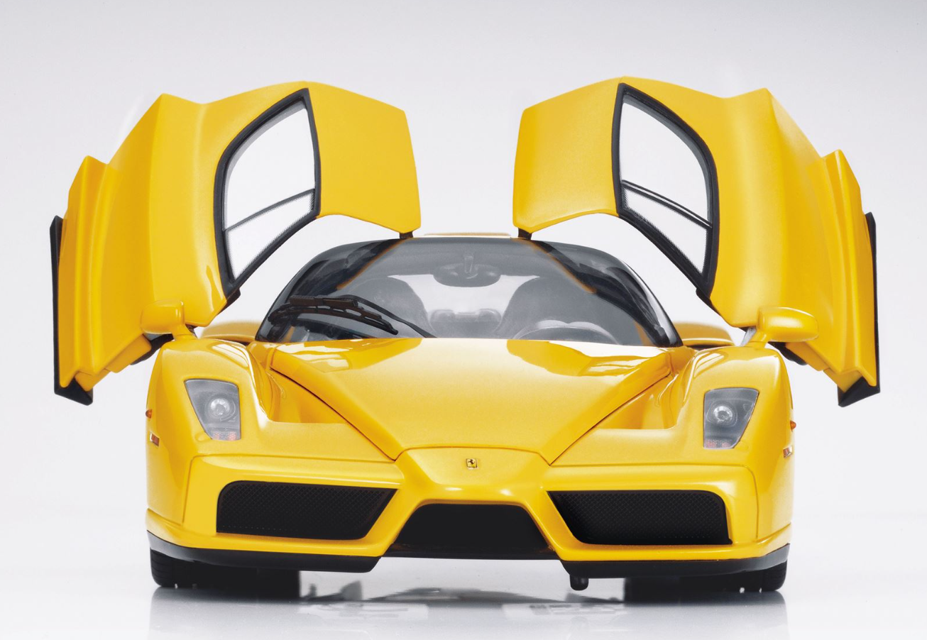 PREORDER BBR 1:18 Ferrari Enzo F60 'Open Diecast' (Giallo Modena - Silver Wheels) LUXURY PACK