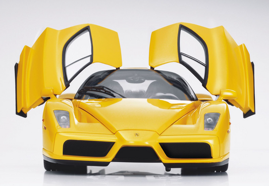 PREORDER BBR 1:18 Ferrari Enzo F60 'Open Diecast' (Giallo Modena - Silver Wheels) LUXURY PACK