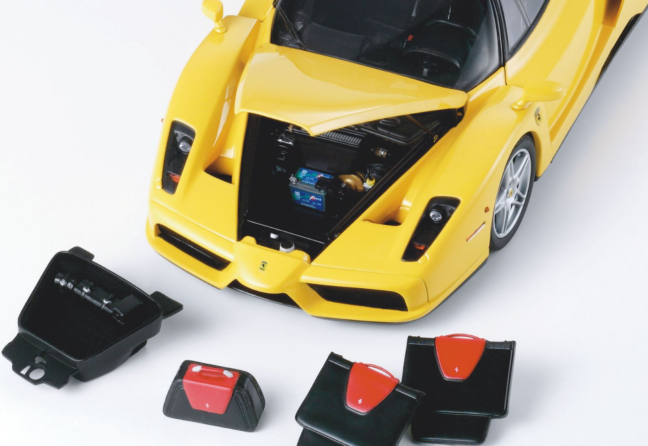 PREORDER BBR 1:18 Ferrari Enzo F60 'Open Diecast' (Giallo Modena - Silver Wheels) LUXURY PACK
