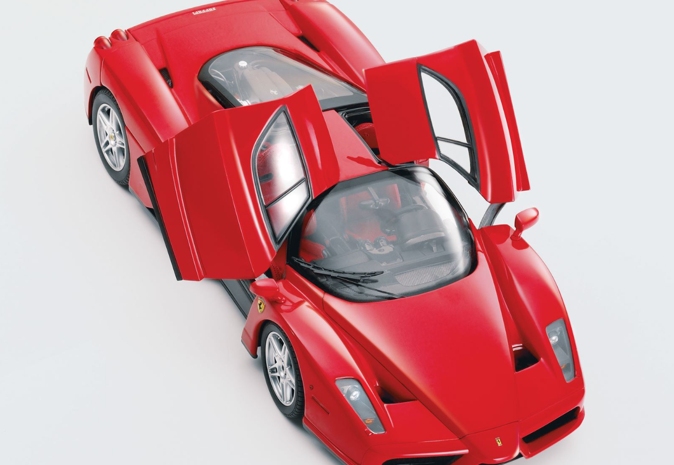 PREORDER BBR 1:18 Ferrari Enzo F60 'Open Diecast' (Rosso Corsa - Silver Wheels) LUXURY PACK