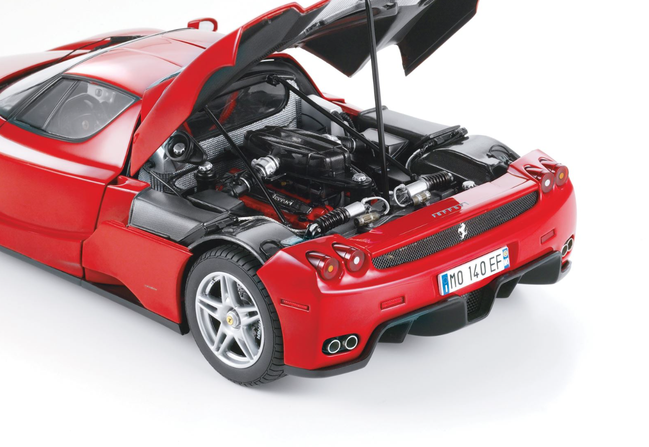PREORDER BBR 1:18 Ferrari Enzo F60 'Open Diecast' (Rosso Corsa - Silver Wheels) LUXURY PACK