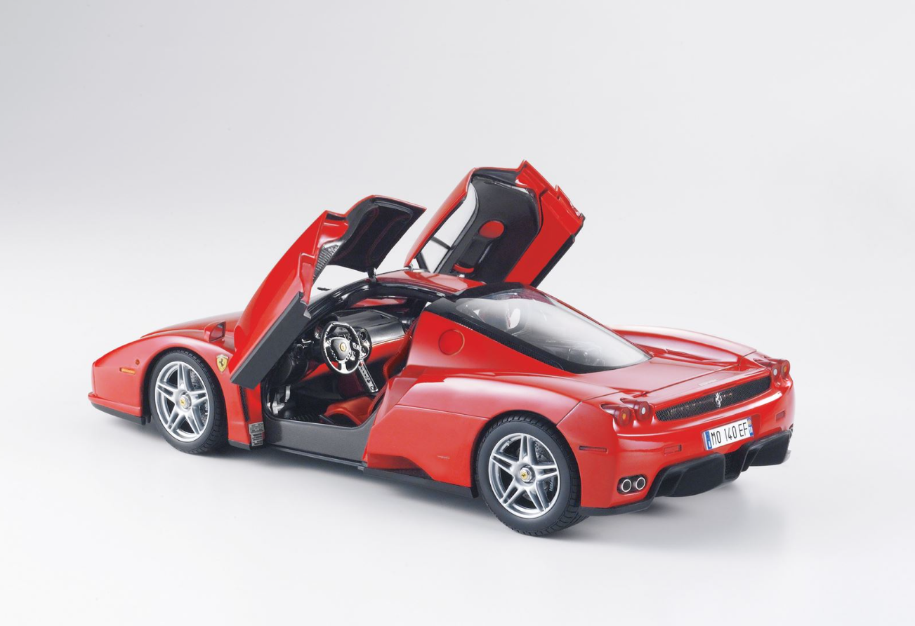 PREORDER BBR 1:18 Ferrari Enzo F60 'Open Diecast' (Rosso Corsa - Silver Wheels) LUXURY PACK