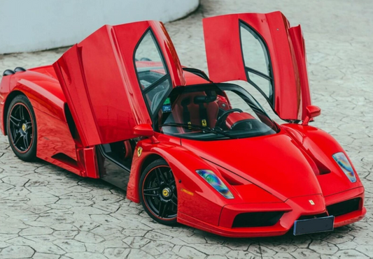 PREORDER BBR 1:18 Ferrari Enzo F60 'Open Diecast' (Rosso Corsa - Black/Red Wheels) Polifoam