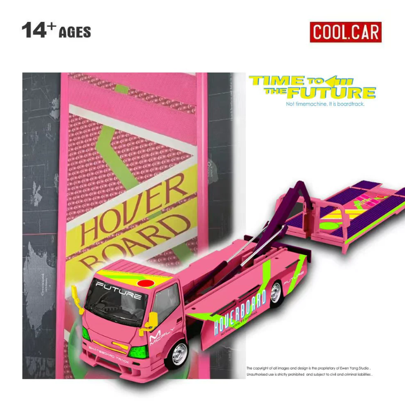 Cool Car 1:64 Hino H300 (Back to the Future)