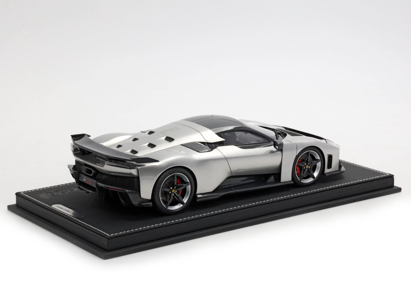 PREORDER BBR 1:18 Ferrari F80 (Glossy Aluminium - Bicolore Wheels)