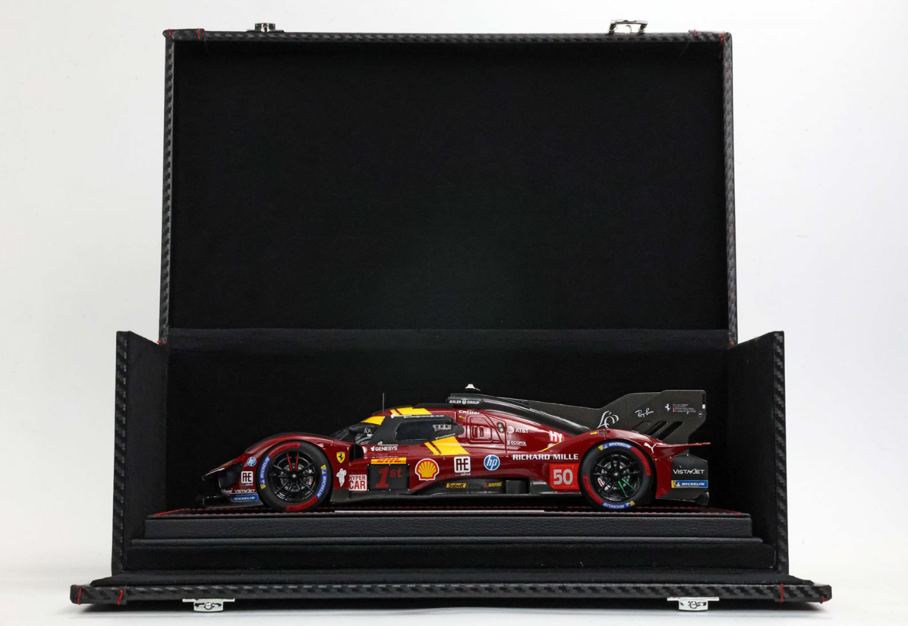 PREORDER BBR 1:18 Ferrari 499P N.50 Winner Qatar 1812km 2025 (Fuoco Nielsen Molina Special Pack)