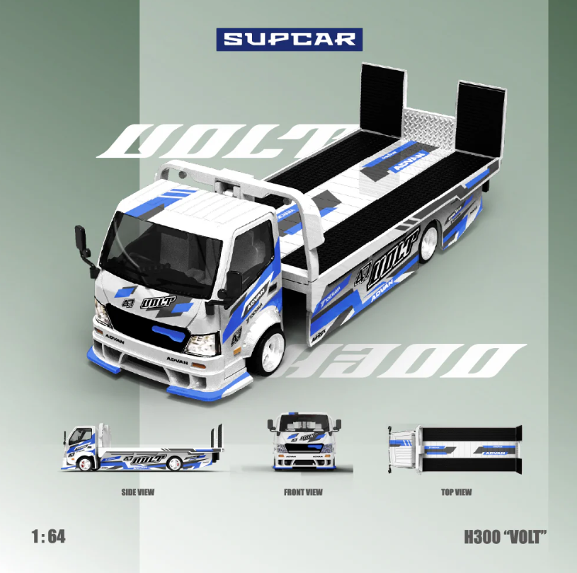 SUPCAR 1:64 Hino H300 (ADVAN VOLT)