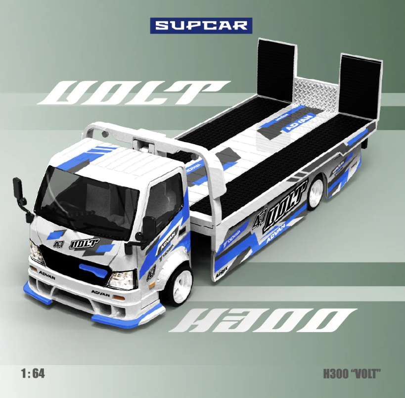 SUPCAR 1:64 Hino H300 (ADVAN VOLT)
