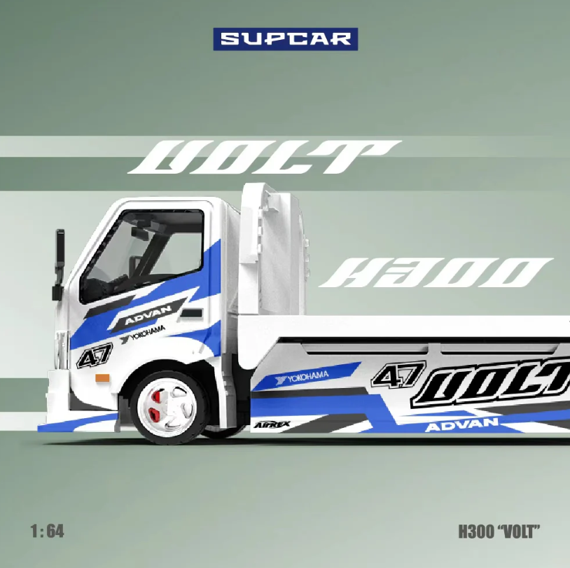 SUPCAR 1:64 Hino H300 (ADVAN VOLT)