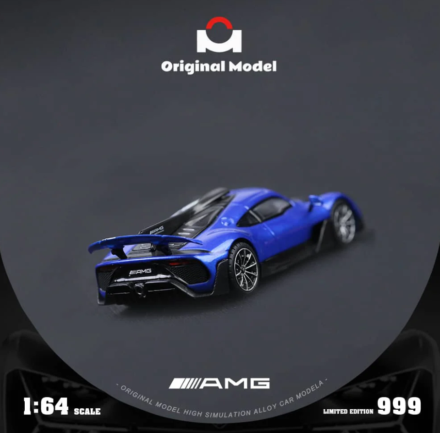 Original Model 1:64 Mercedes-Benz AMG One (Metallic Blue)