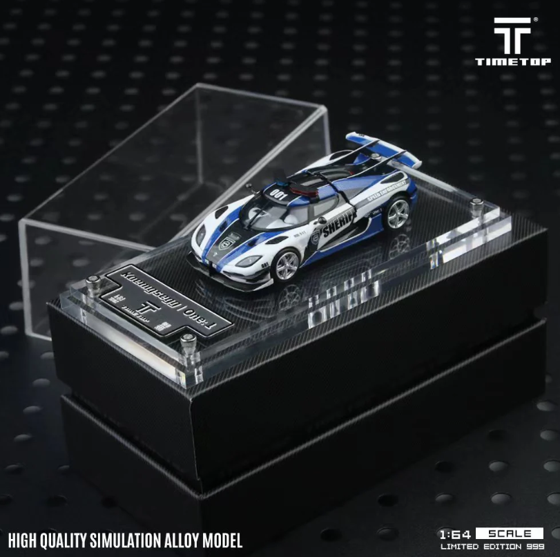 Time Top 1:64 Koenigsegg One:1 (POLICE)