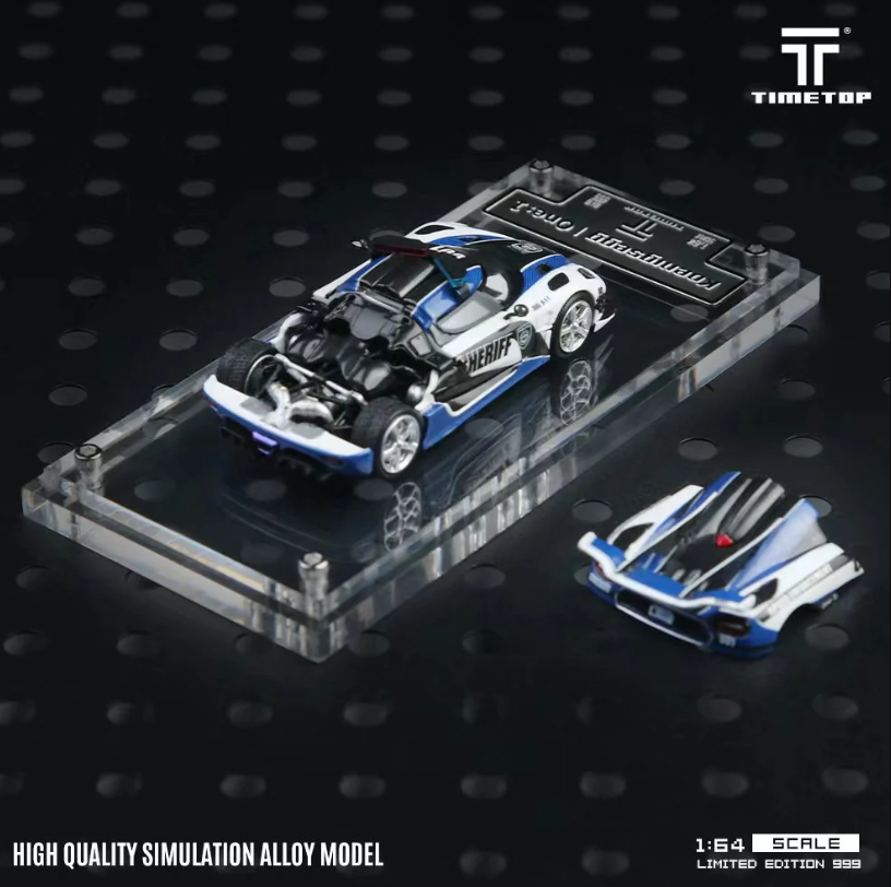 Time Top 1:64 Koenigsegg One:1 (POLICE)