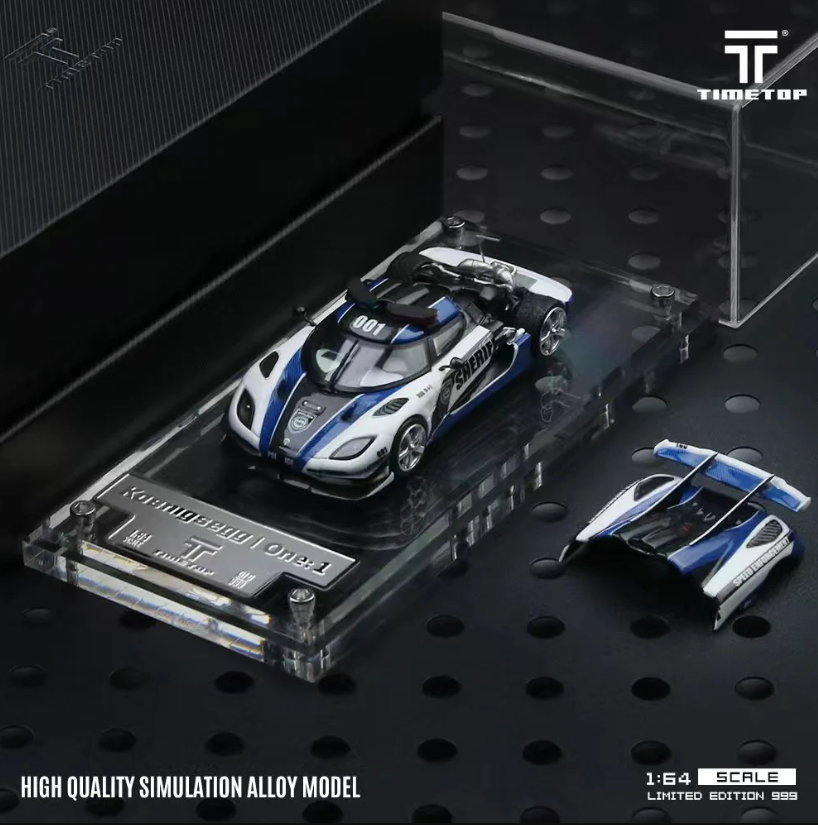 Time Top 1:64 Koenigsegg One:1 (POLICE)