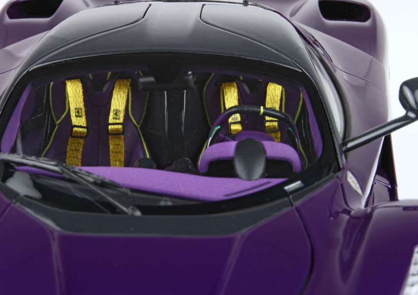 BBR 1:18 Ferrari Laferrari Purple Dubai TAILOR MADE