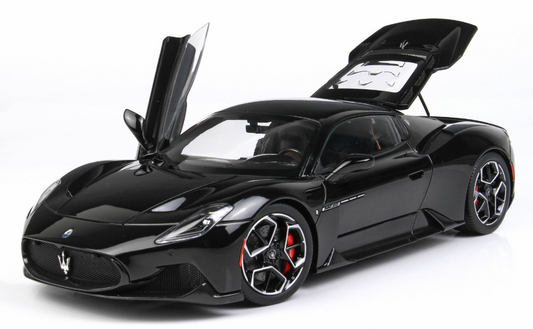 BBR 1:18 Maserati MC20 'OPEN/CLOSE' Black Enigma