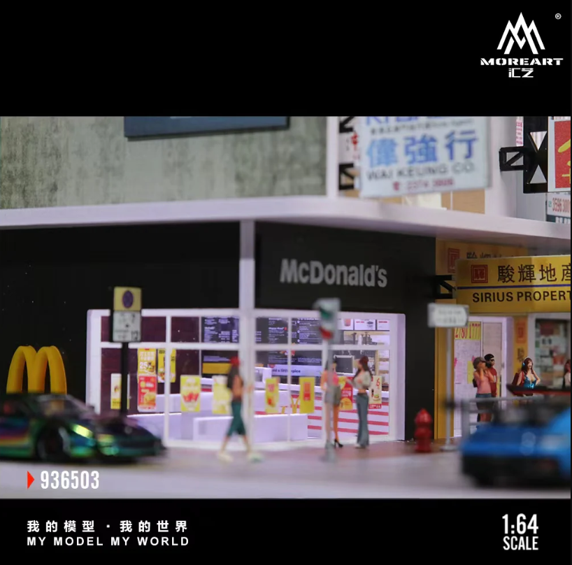 PREORDER MoreArt 1:64 Hong Kong Street View No.3