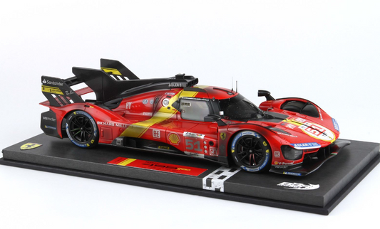 BBR 1:18 Ferrari 499P Winner Le Mans 2023 'End of Race'
