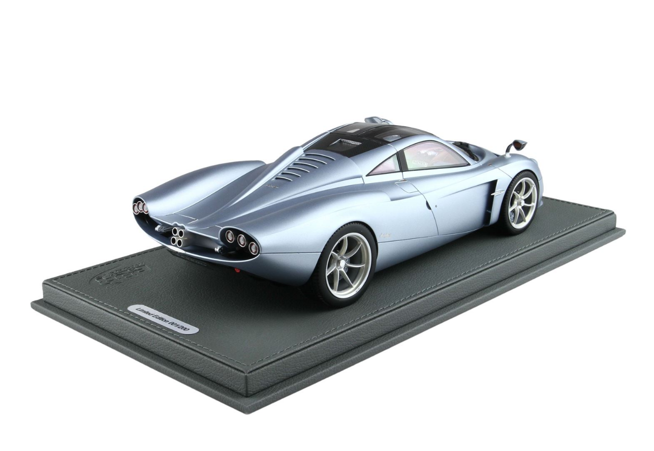 BBR 1:18 Pagani Huayra Codalunga (Azzurro Sardegna Matt)
