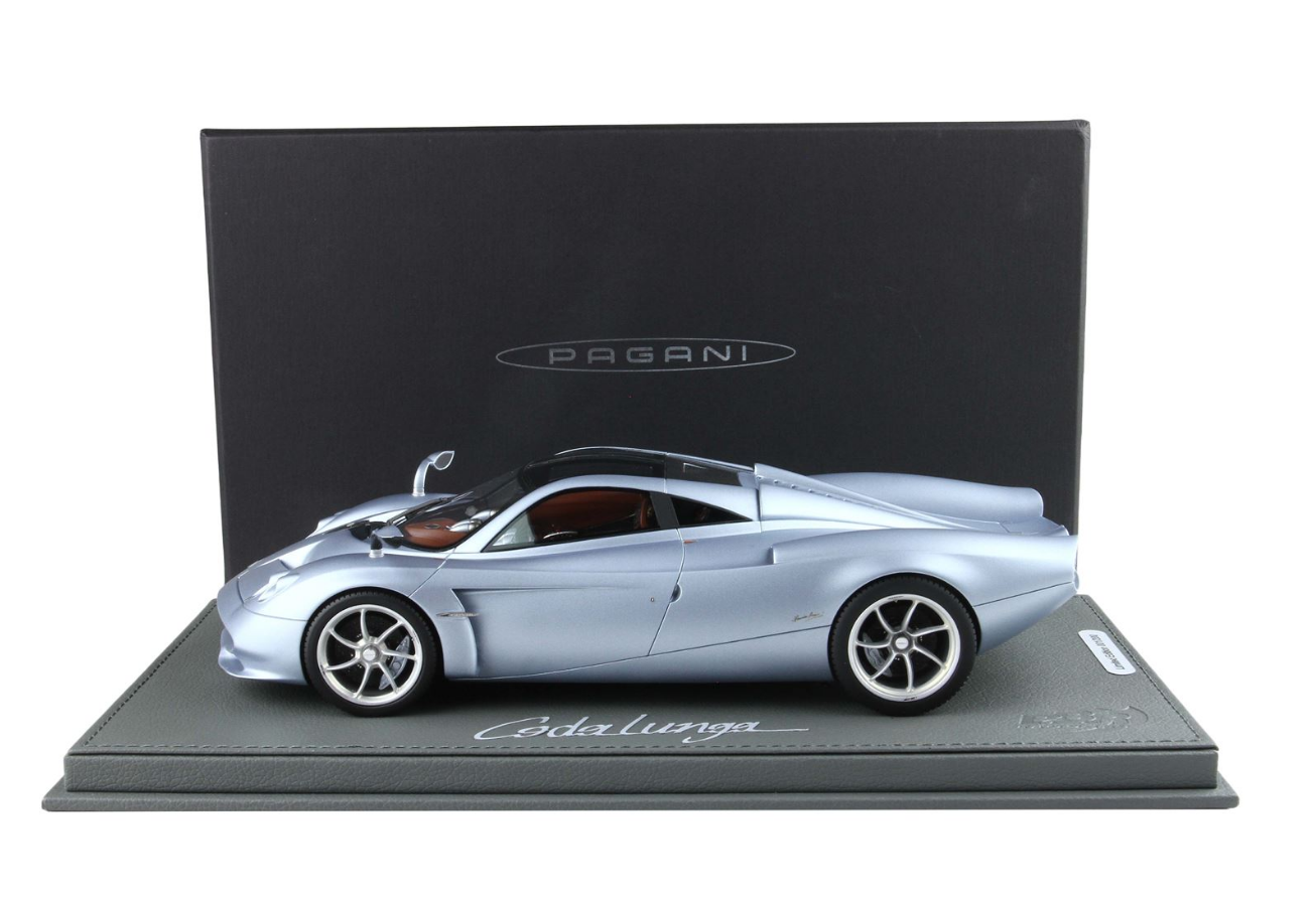 BBR 1:18 Pagani Huayra Codalunga (Azzurro Sardegna Matt)