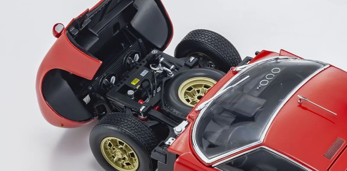 Kyosho 1:18 Lamborghini Miura P400S (Red / Gold)