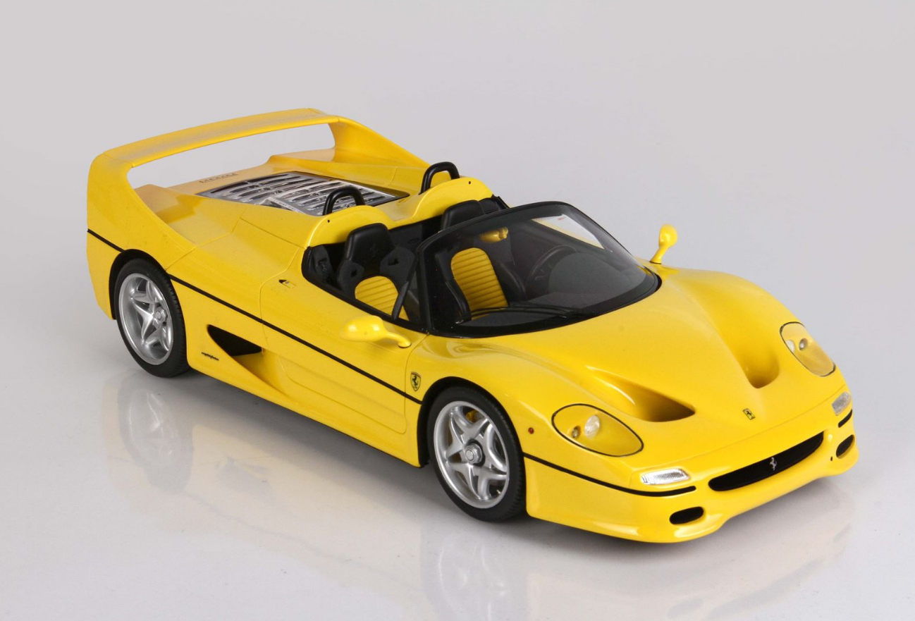 BBR 1:18 Ferrari F50 Coupe 1995 Spider (Yellow)