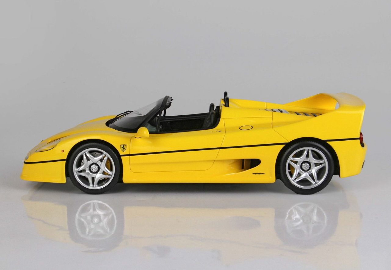 BBR 1:18 Ferrari F50 Coupe 1995 Spider (Yellow)