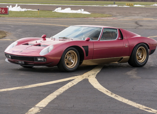 Looksmart 1:18 Lamborghini Miura SVJ (Red/Gold)