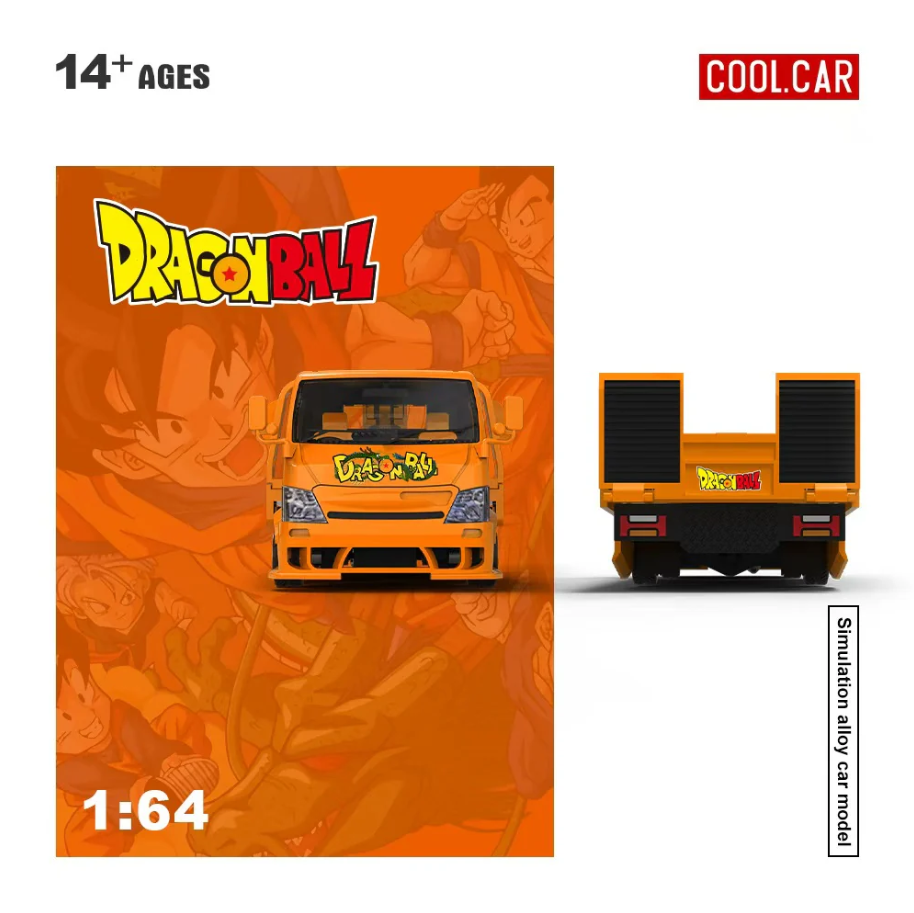 PREORDER Cool Car 1:64 Hino H300 Transport Trailer (Dragon Ball)