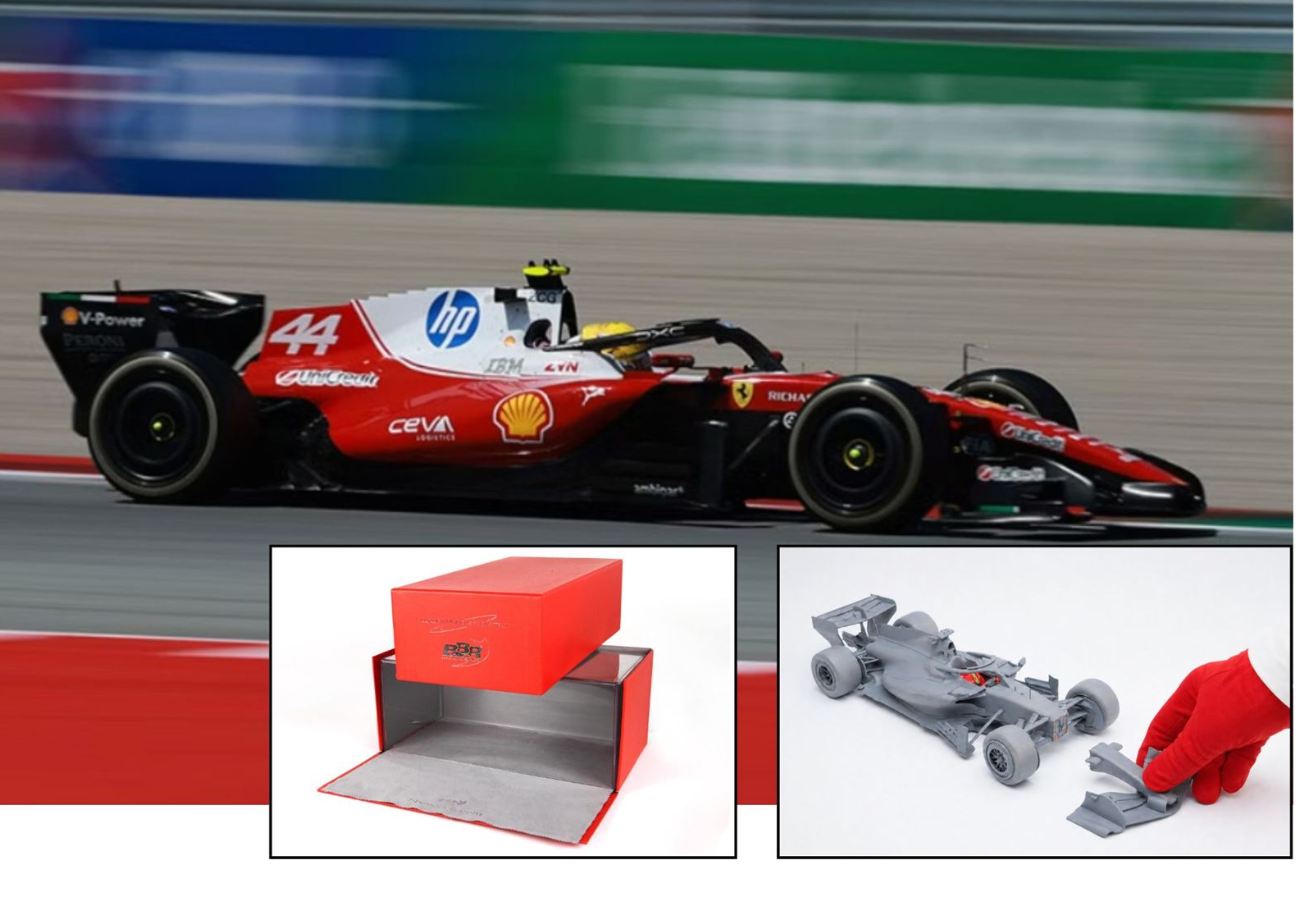 PREORDER BBR 1:18 Ferrari SF26 F1 Barcelona-Catalunya Grand Prix - Hamilton - WINNER