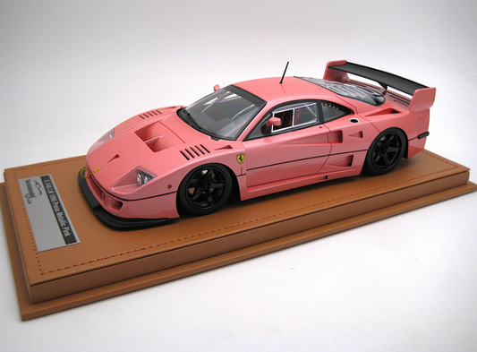 Tecnomodel 1:18 Ferrari F40 LM 1996 Press Version (Metallic Pink)