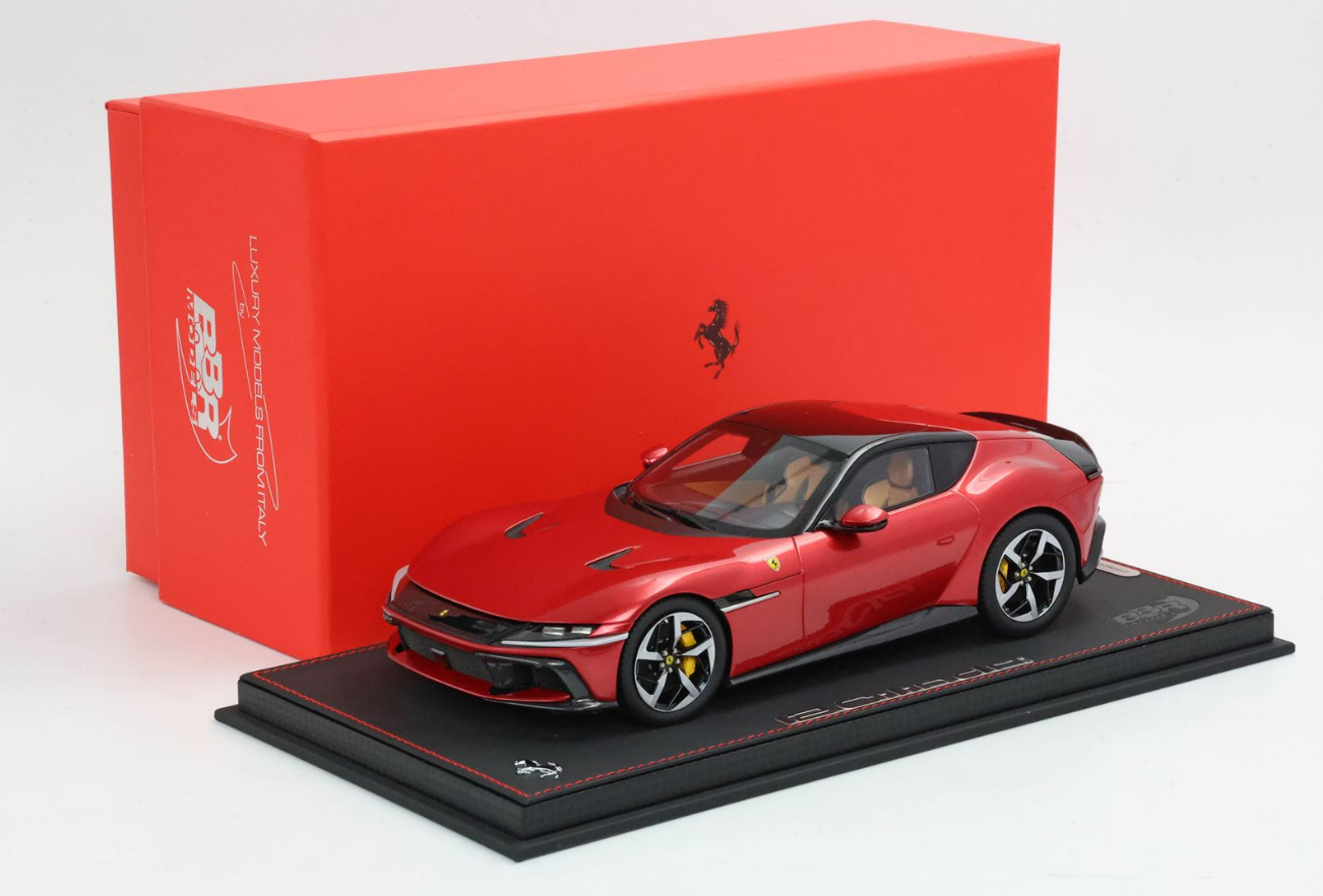 BBR 1:18 Ferrari 12Cilindri (Panoramic roof) - Rosso Imola