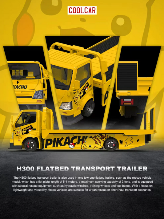 PREOREDER Cool Car 1:64 Hino H300 'Pikachu'