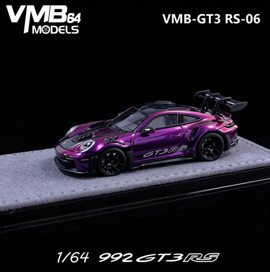 PREORDER VMB 1:64 Porsche 992 GT3 RS (Fantasy Purple)