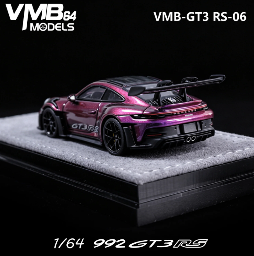 PREORDER VMB 1:64 Porsche 992 GT3 RS (Fantasy Purple)