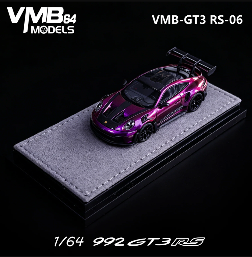 PREORDER VMB 1:64 Porsche 992 GT3 RS (Fantasy Purple)