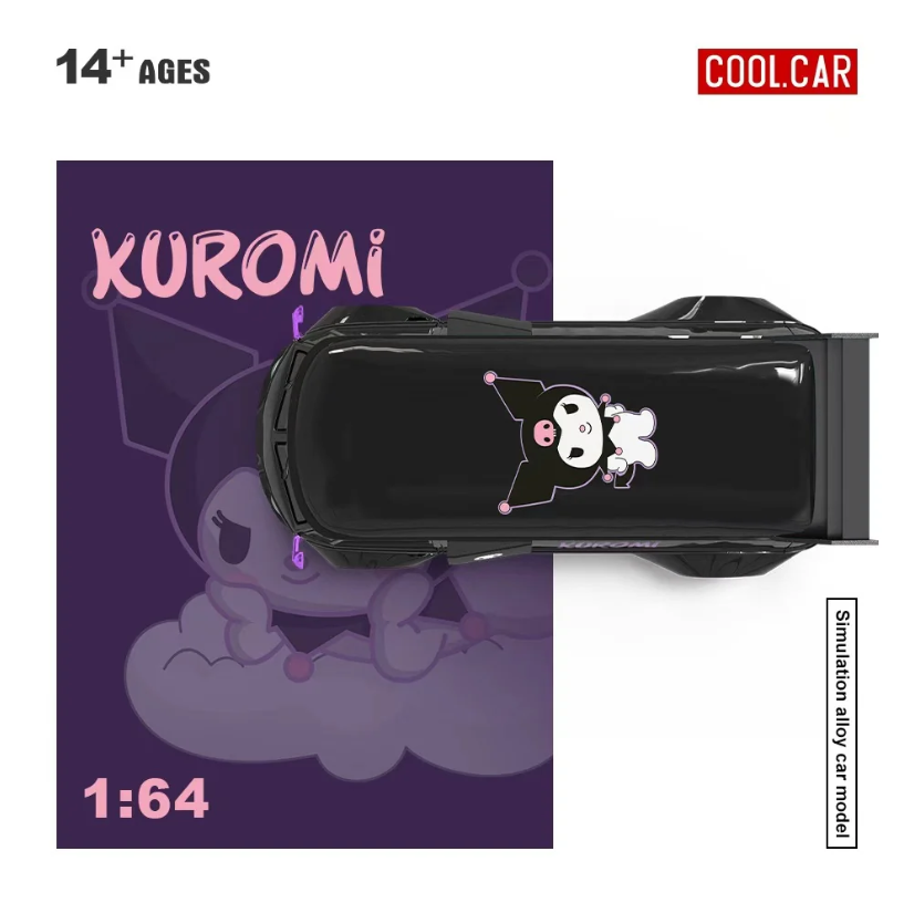 PREORDER Cool Car 1:64 Volkswagen T1 Pickup 'Kuromi'