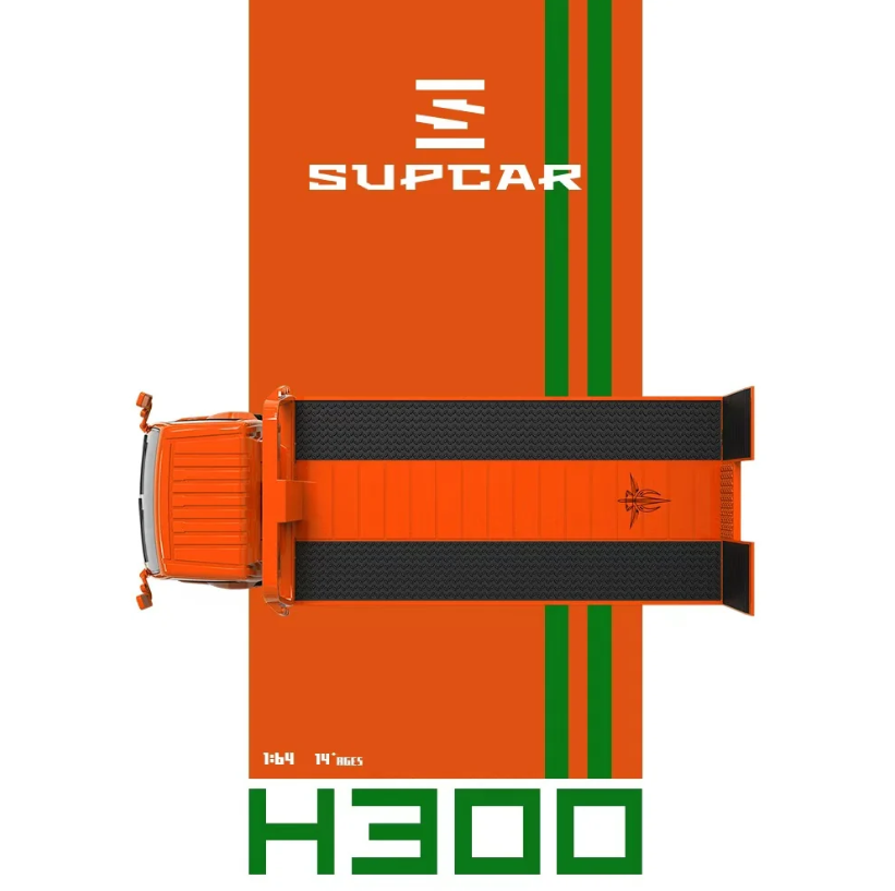 PREORDER SUPCAR 1:64 Hino H300 Transport Trailer Truck 'Fast & Furious'