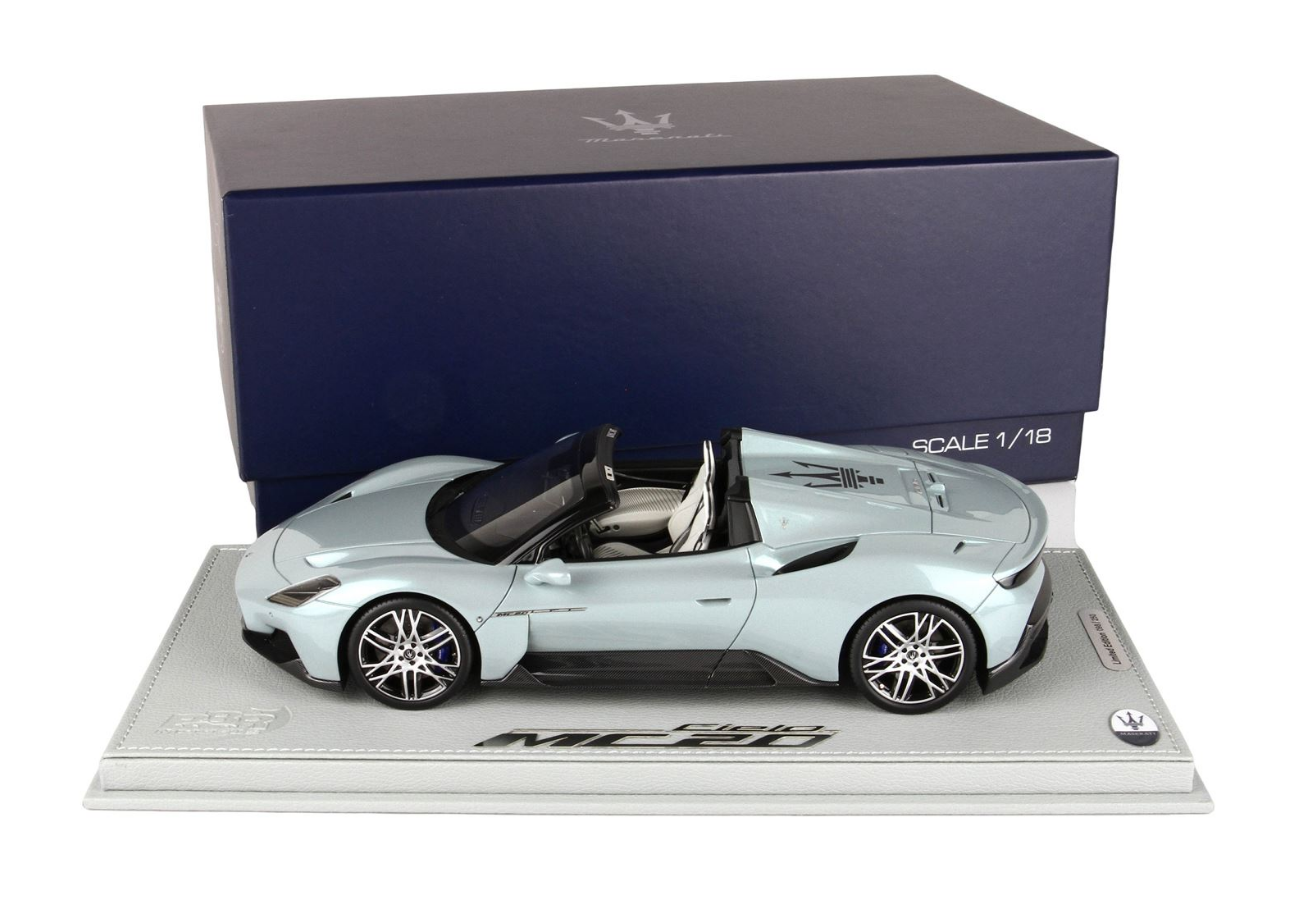 [PRE-ORDER] BBR 1:18 Maserati MC20 CIELO - Acqua Marina