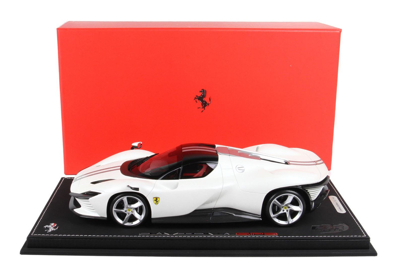 [PRE-ORDER] BBR 1:18 Ferrari SP3 Daytona 'Closed Roof' - Matt Metallic Italian White